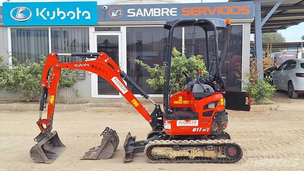 Kubota U 17-3a Mini bagri <7t