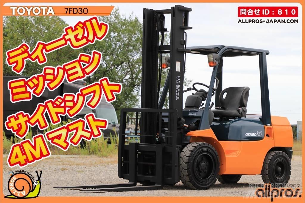 Toyota 7 FD 30 Dizelski viličarji