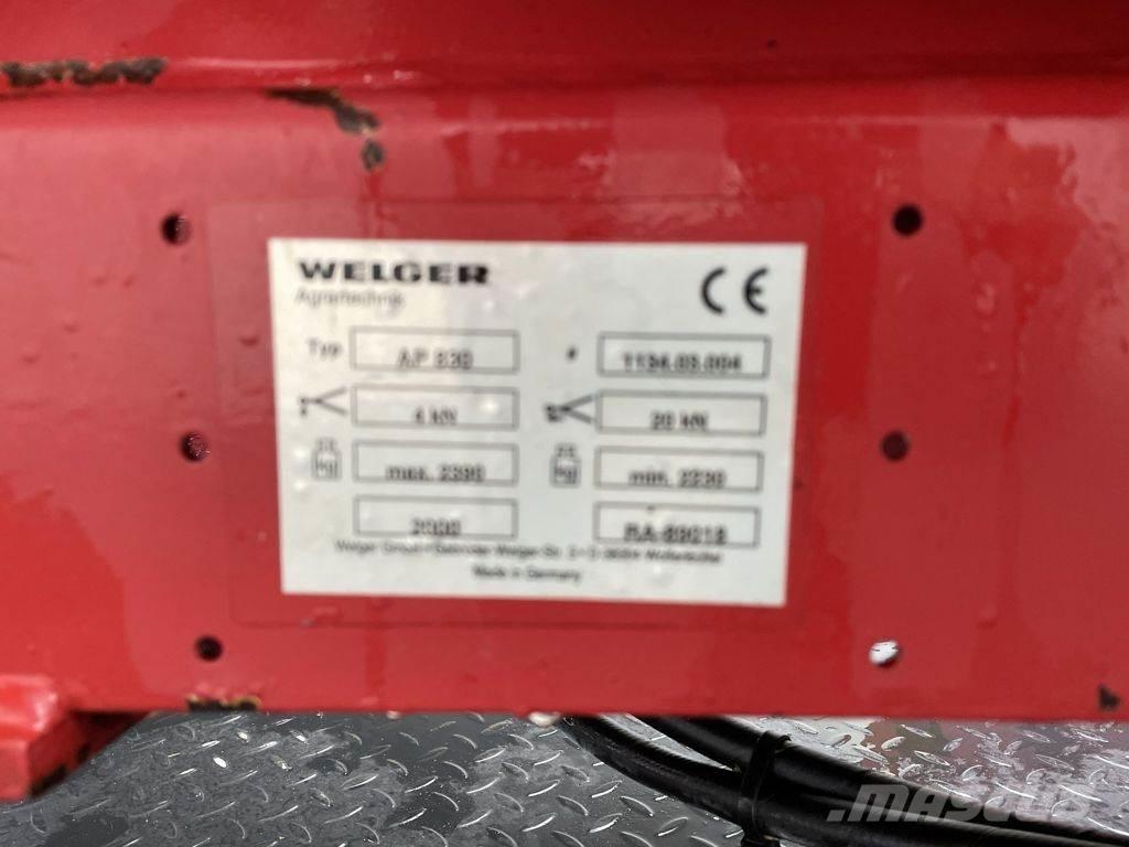 Welger AP 830 Balirke (kvadratne bale)