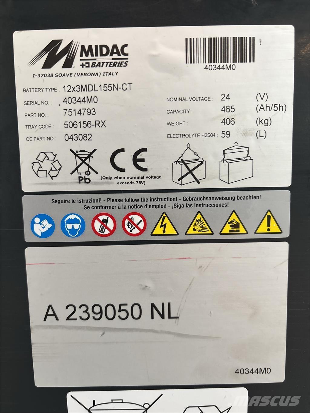 Atlet A160 Samopogonski ročni viličarji