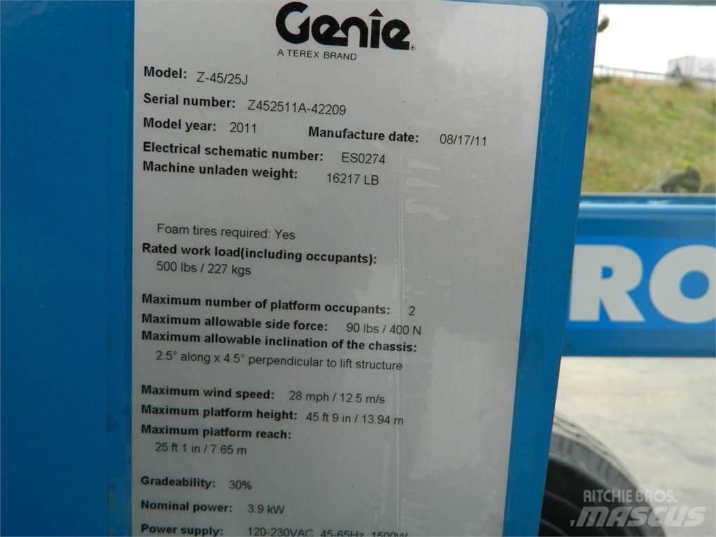 Genie Z45 25JDC Zglobne dvižne ploščadi