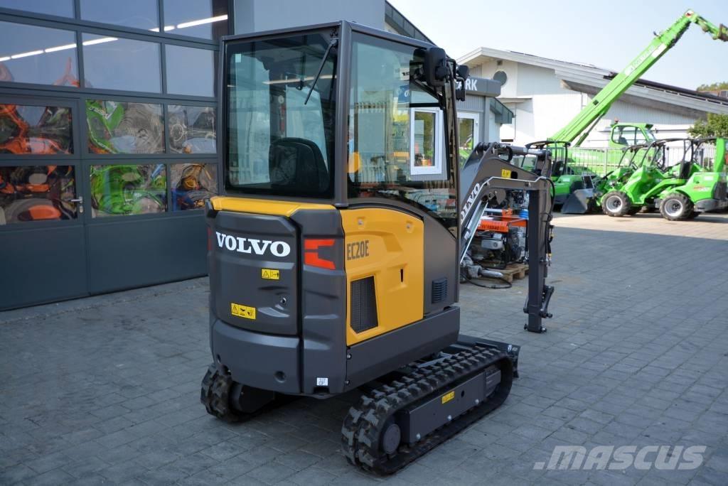 Volvo EC 20 E Mini bagri <7t