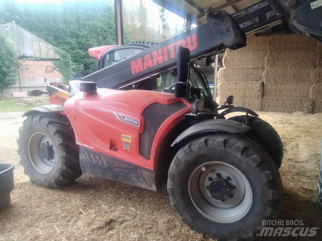 Manitou MLT 630-105 Kmetijski teleskopski nakladalci