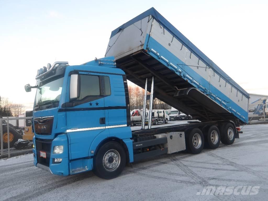 MAN TGX 35.560 8x4 Kmetijski / žitni tovornjaki