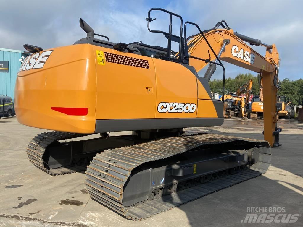 CASE CX 250 D Bagri goseničarji
