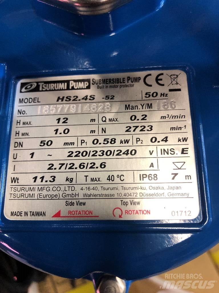 Tsurumi HS2.4S-52 Drugi deli