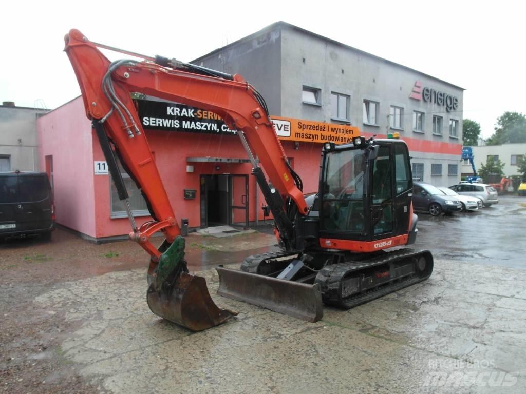Kubota KX 080-4 Midi bagri 7t – 12t