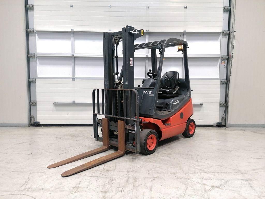 Linde H18T-04 Plinski viličarji