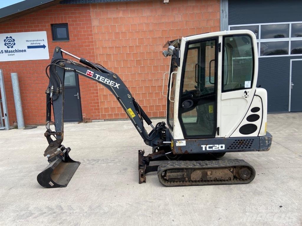 Terex TC 20 Mini bagri <7t