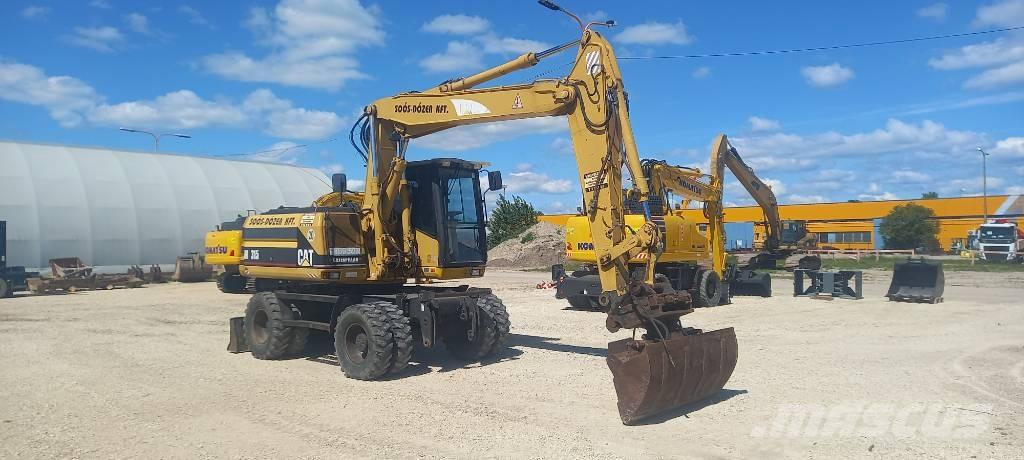 CAT M 315 Bagri na kolesih