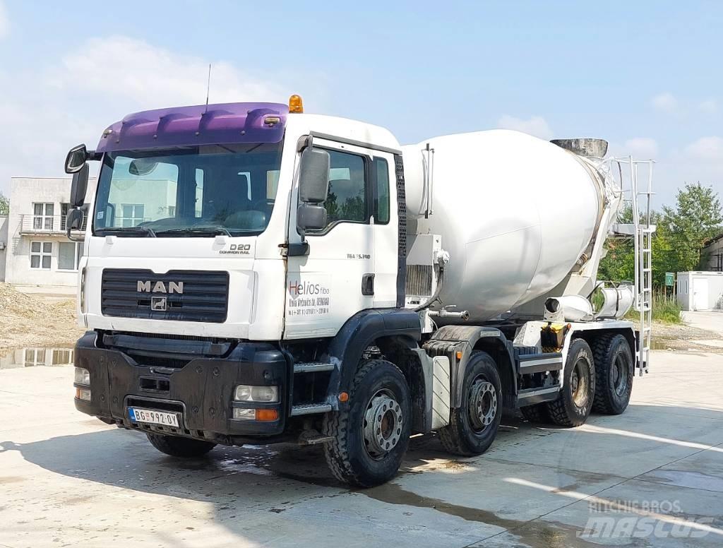 MAN TGA 35.390 Avtomešalci za beton