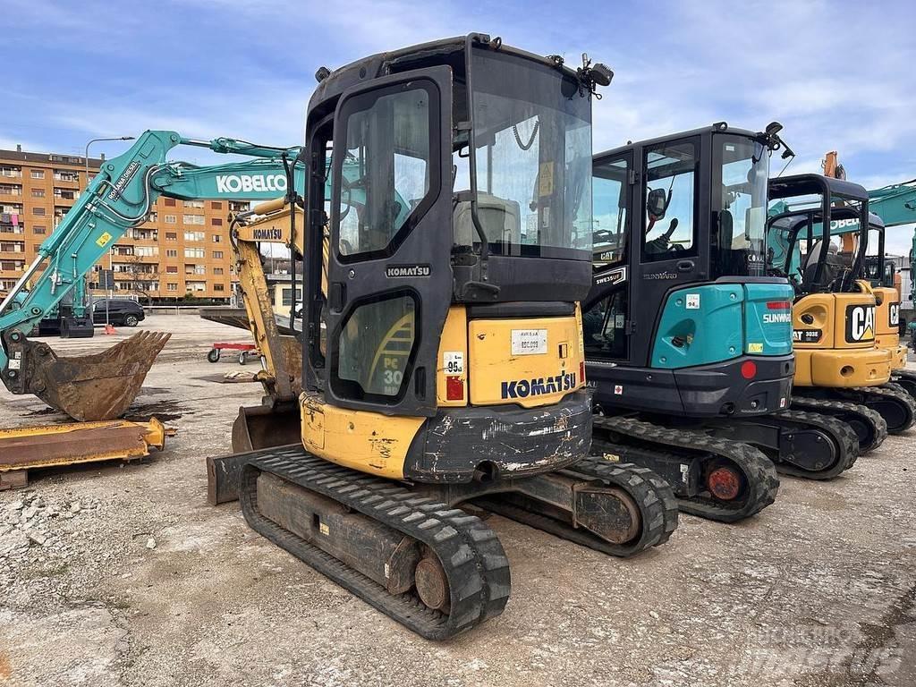 Komatsu PC30 Mini bagri <7t