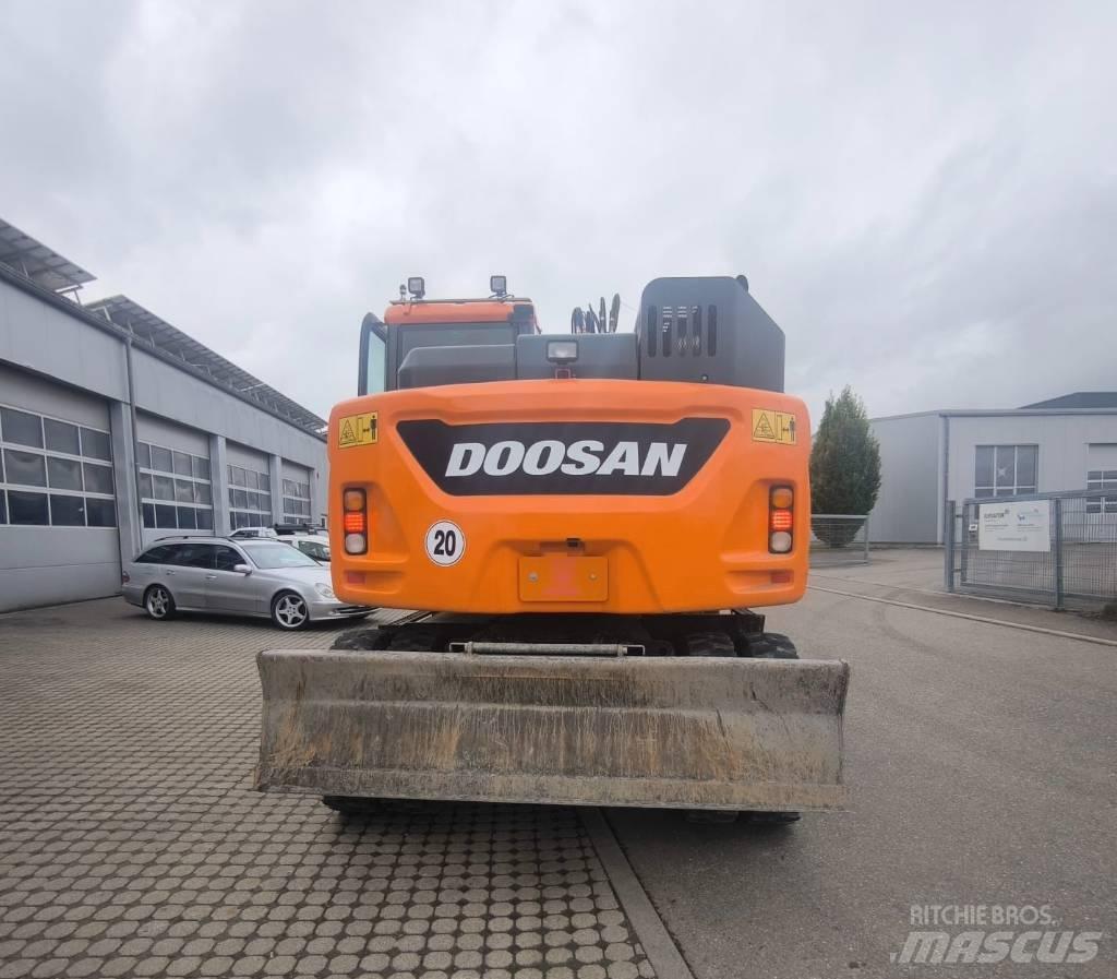 Doosan DX 165 W Bagri na kolesih