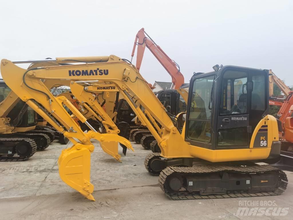 Komatsu PC 56-7 Mini bagri <7t