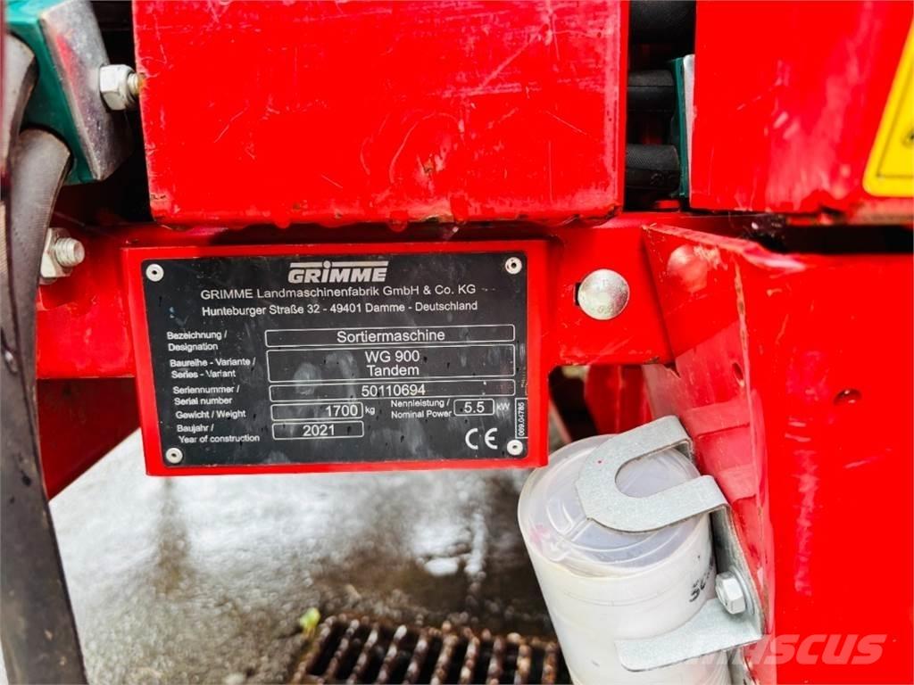 Grimme WG 900 Oprema za pridelovanje krompirja - Drugo