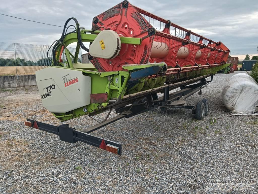 CLAAS CERIO 770 Rezalne glave za kombajne
