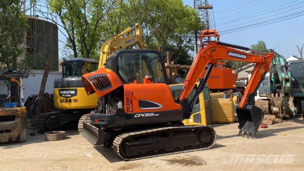 Doosan DX 55 Mini bagri <7t