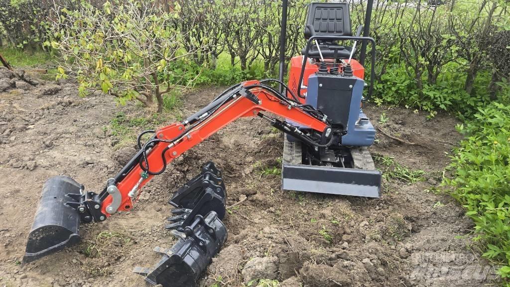 Minigrävmaskin 800kg Mini bagri <7t