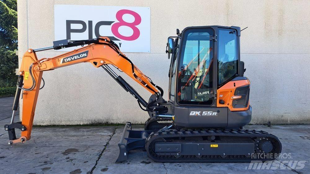 Develon DX 55 R-7 Mini bagri <7t