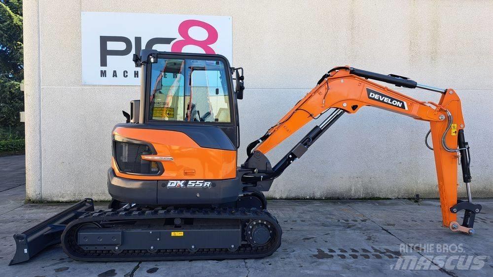 Develon DX 55 R-7 Mini bagri <7t