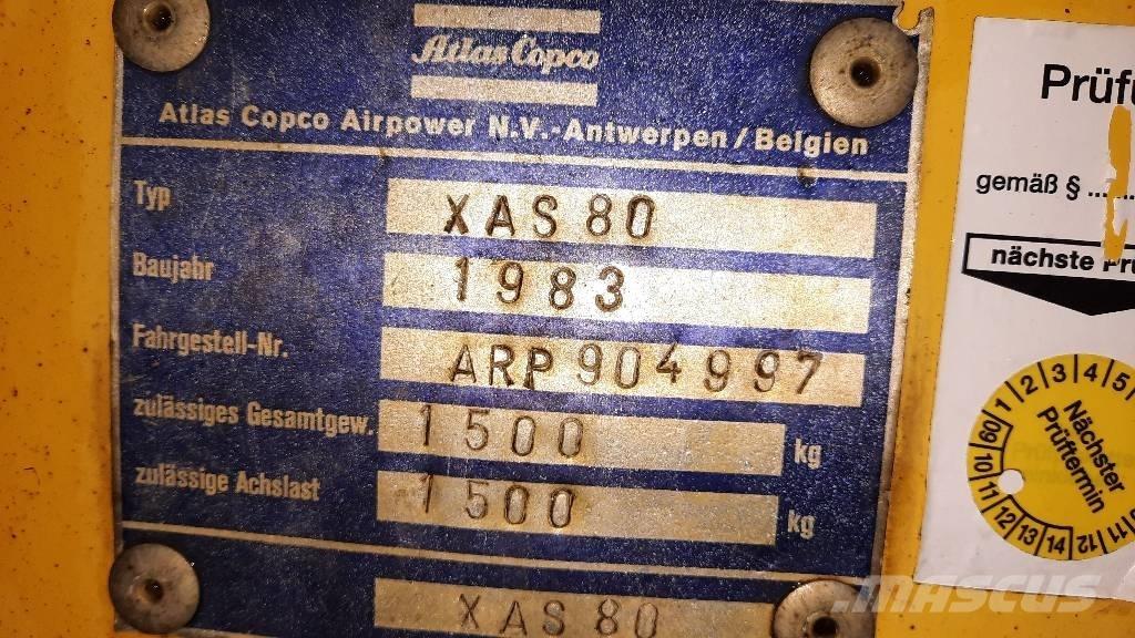Atlas Copco XAS 80 Kompresorji