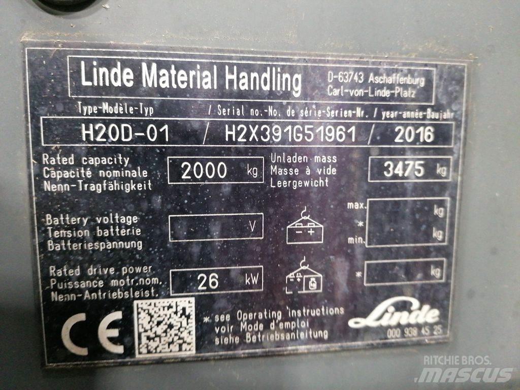 Linde H20D-01 Dizelski viličarji