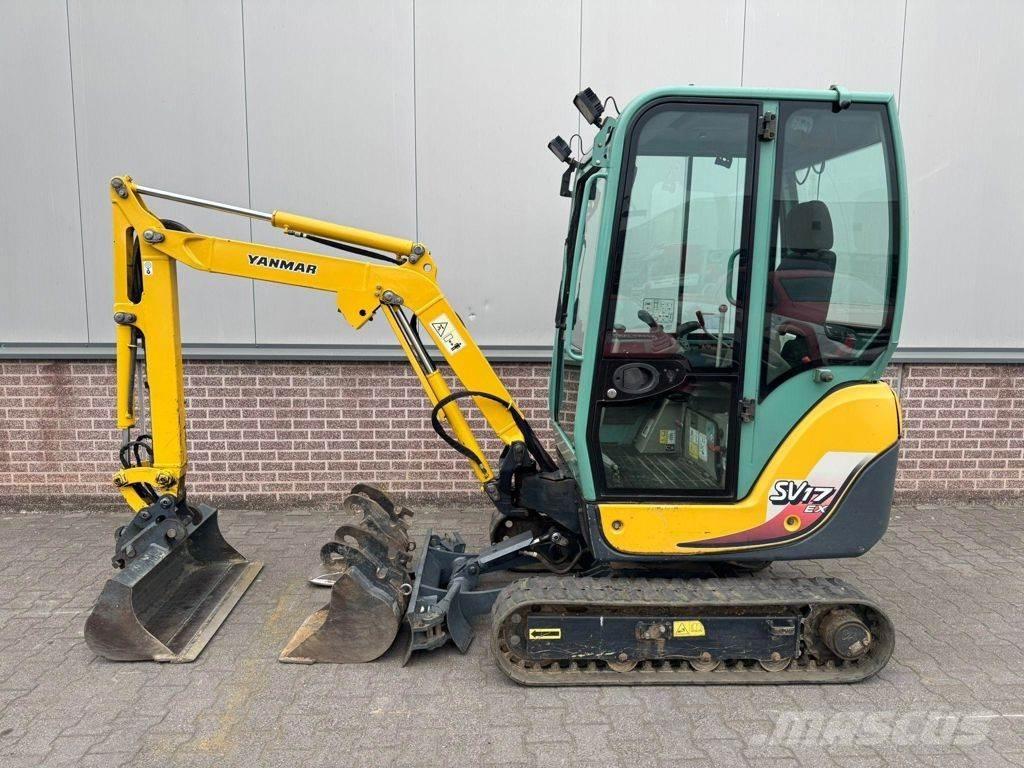 Yanmar YAN SV17EX Mini bagri <7t