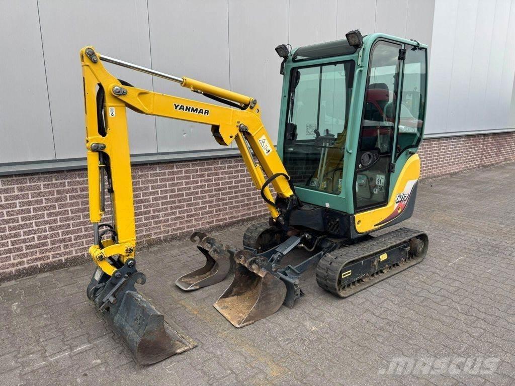 Yanmar YAN SV17EX Mini bagri <7t