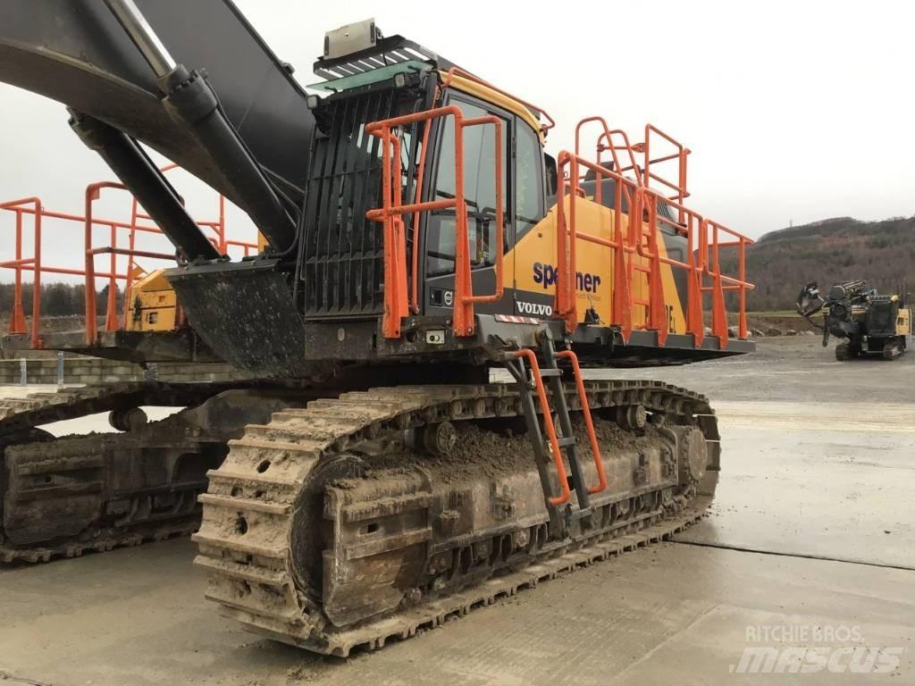 Volvo EC 750 E Bagri goseničarji
