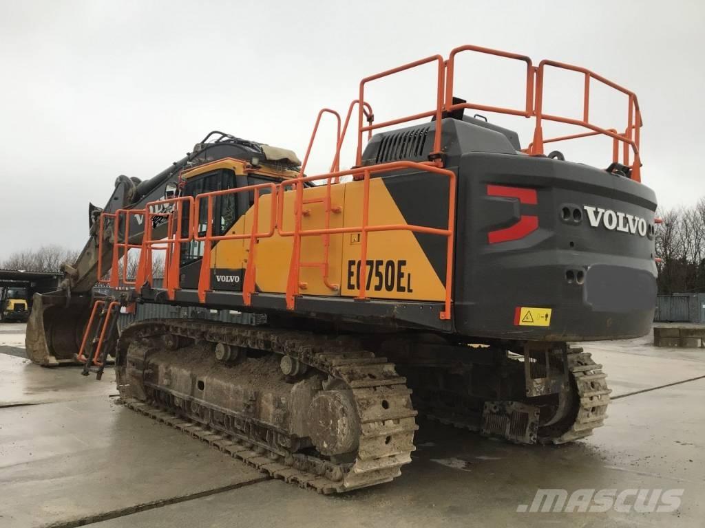Volvo EC 750 E Bagri goseničarji