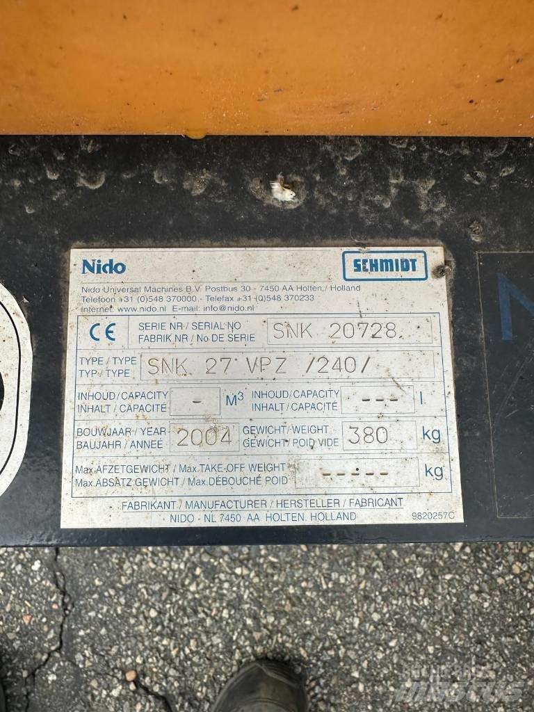 Nido SNK 27 VPZ Snežne deske in plugi