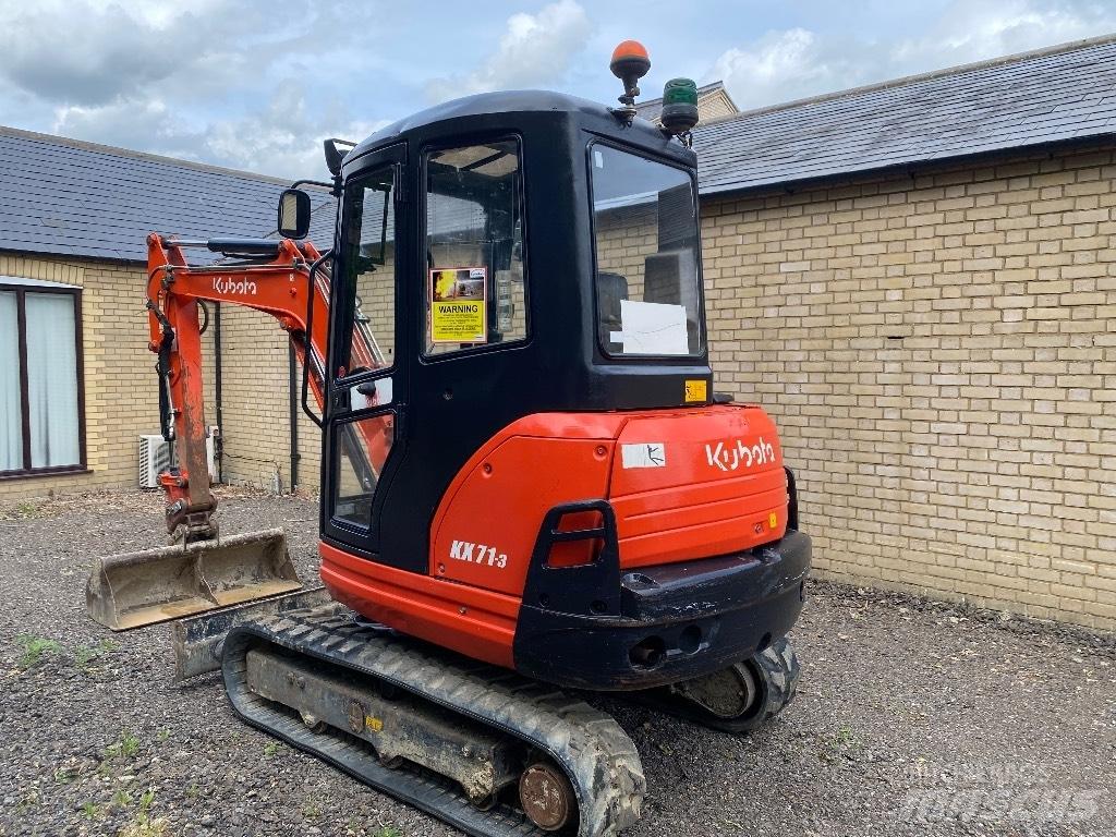 Kubota Kx71 Mini bagri <7t