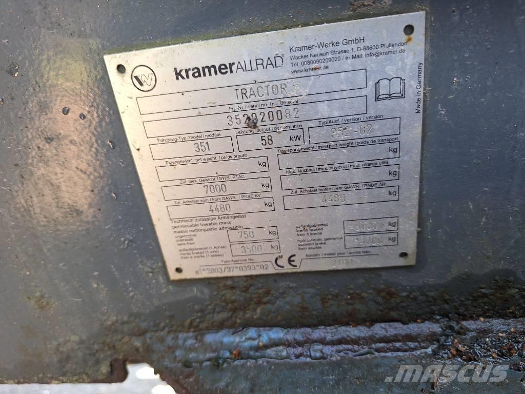 Kramer-allrad 780 Kolesni nakladalci