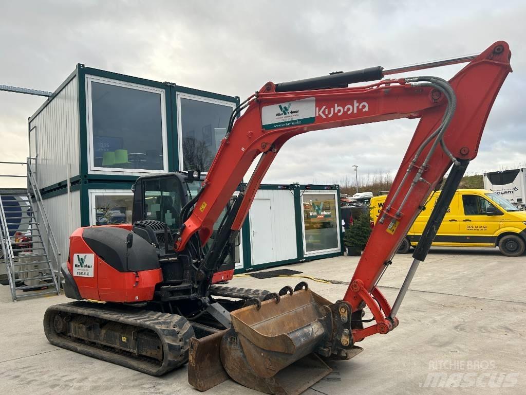 Kubota KX 080-4 Midi bagri 7t – 12t