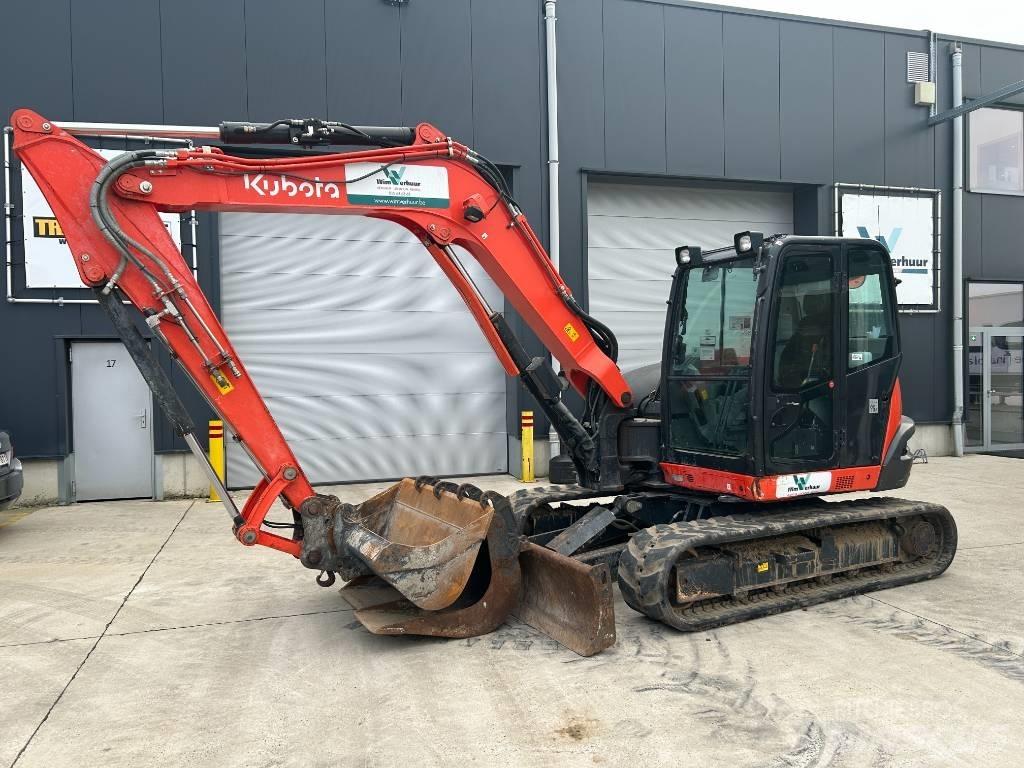 Kubota KX 080-4 Midi bagri 7t – 12t