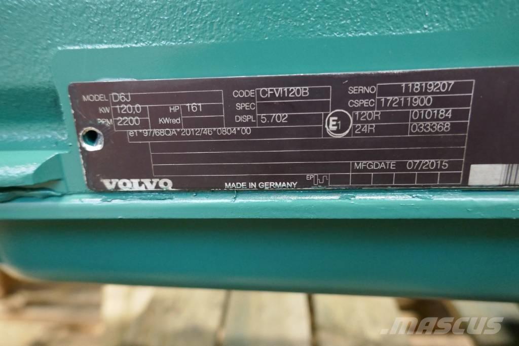 Volvo D6J Motorji