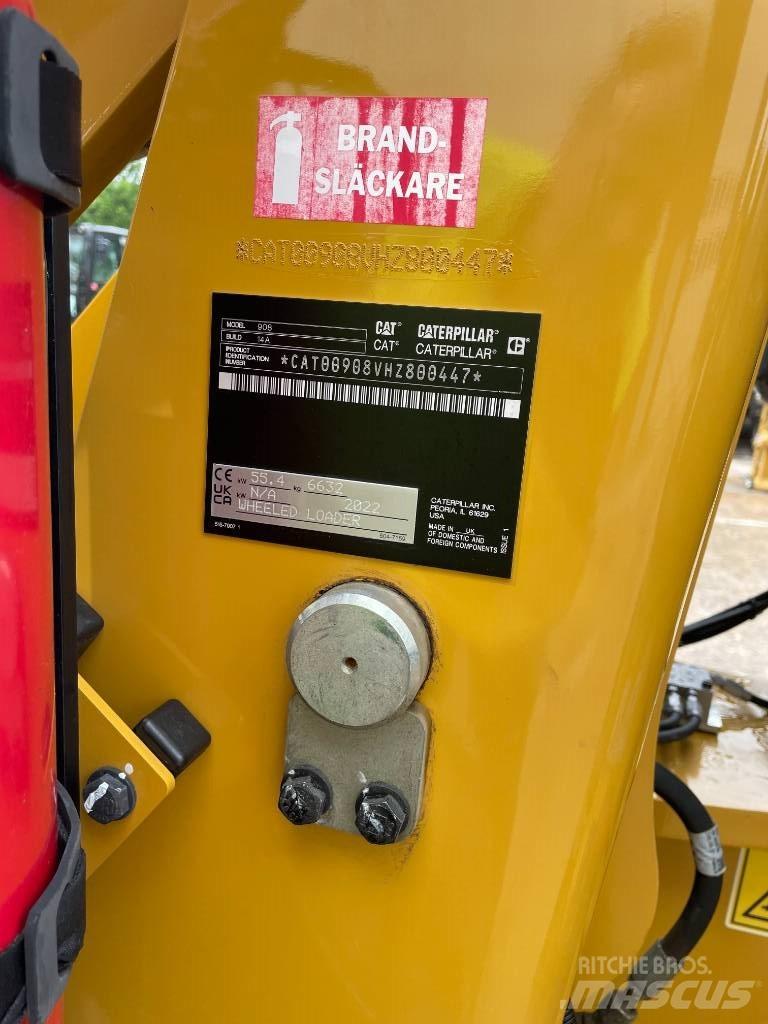 CAT 908 M Kolesni nakladalci