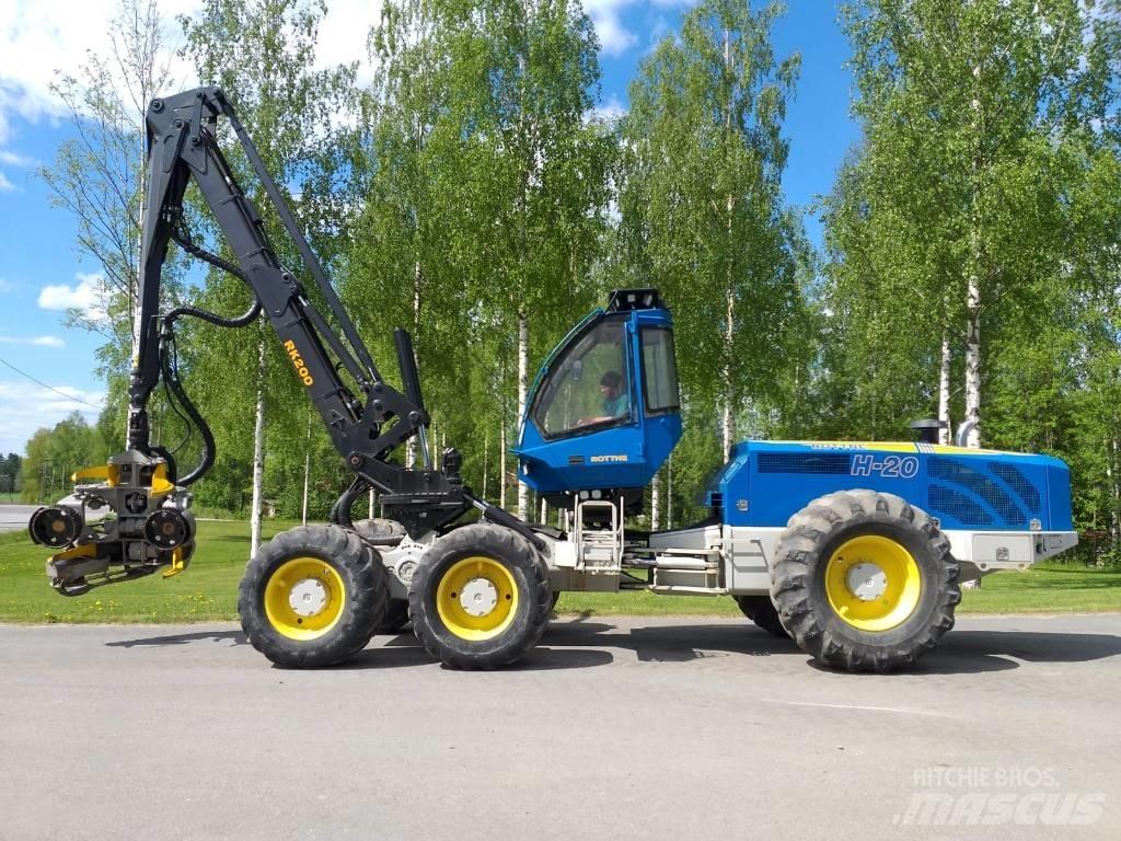 Rottne H20 Harvesterji