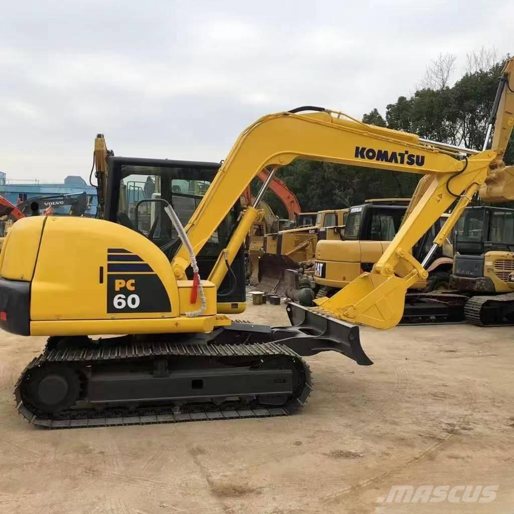 Komatsu PC 60 Mini bagri <7t