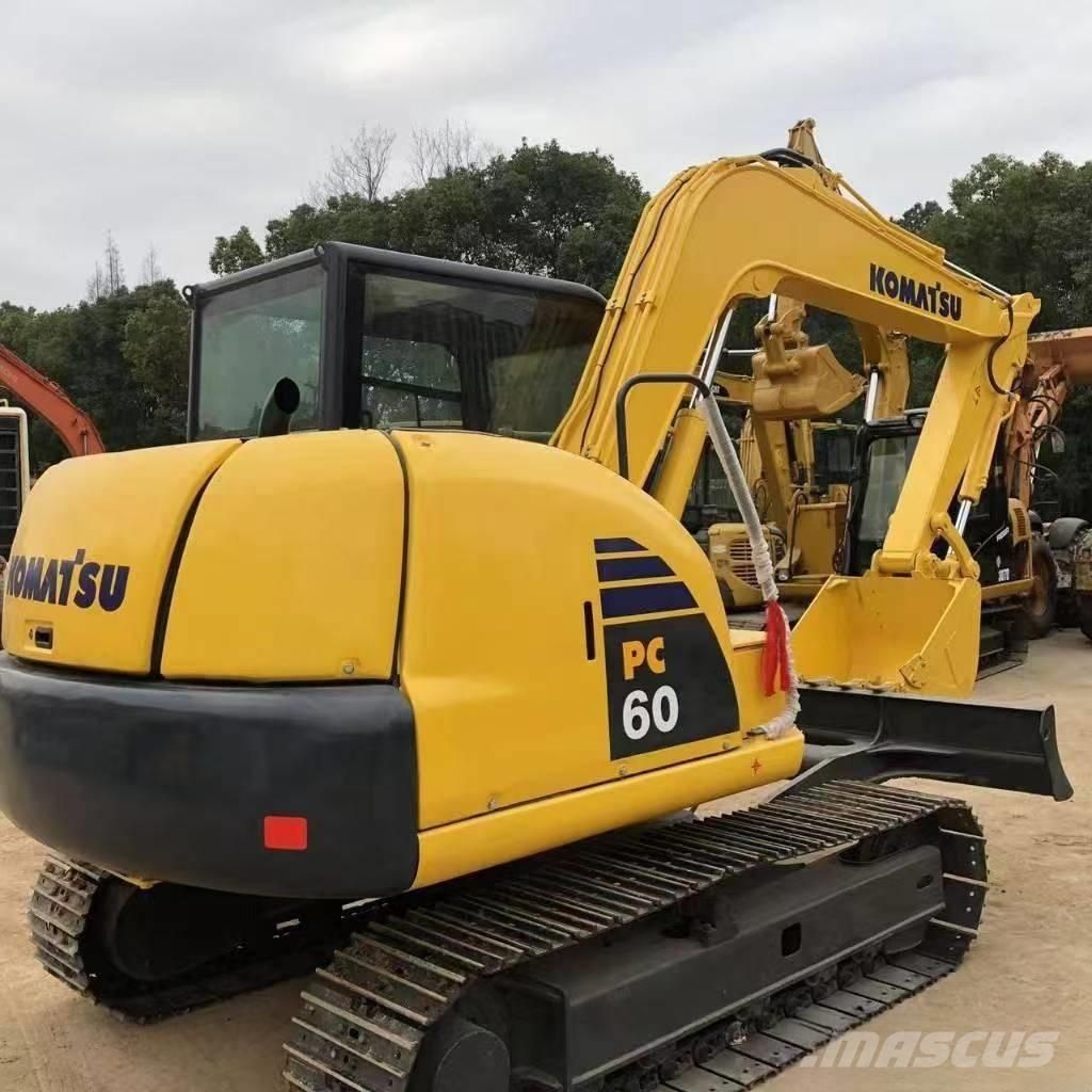 Komatsu PC 60 Mini bagri <7t