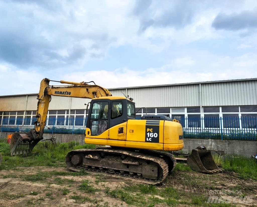 Komatsu PC 160 LC-7K Bagri goseničarji