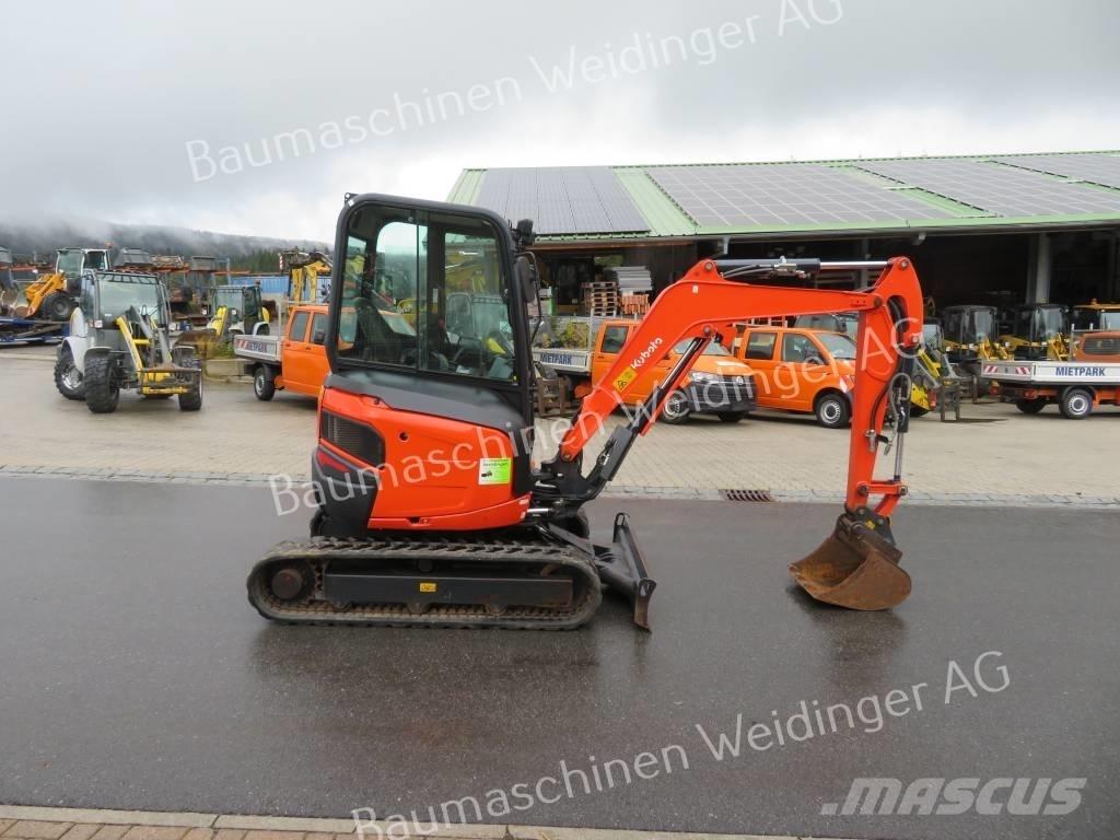 Kubota U 27-4 Mini bagri <7t