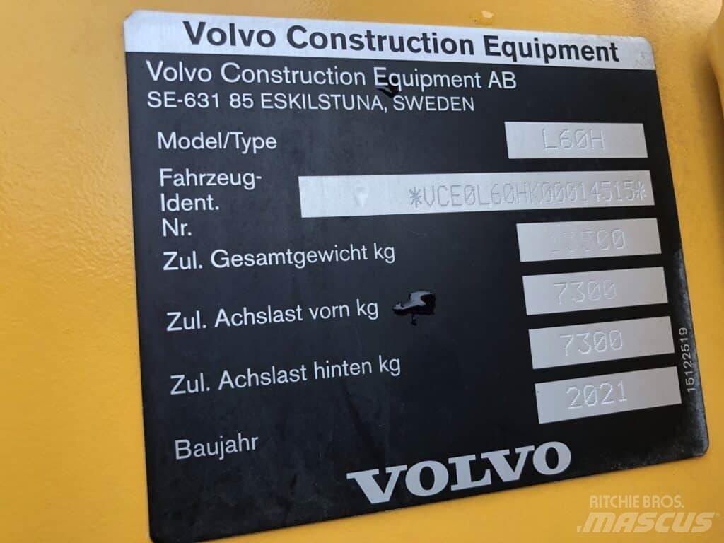 Volvo L60H Kolesni nakladalci