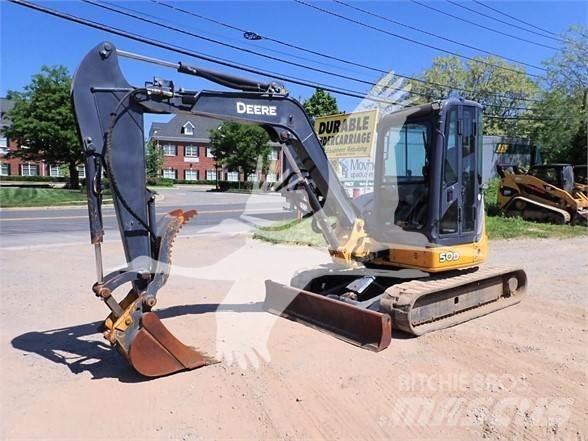 John Deere 50D Mini bagri <7t
