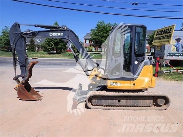 John Deere 50D Mini bagri <7t