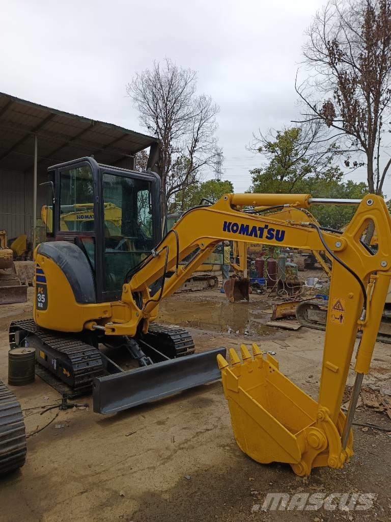 Komatsu PC 35 MR Mini bagri <7t