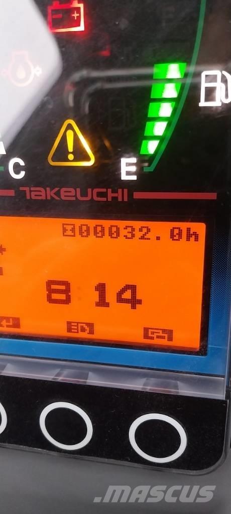 Takeuchi TB 216 A Mini bagri <7t