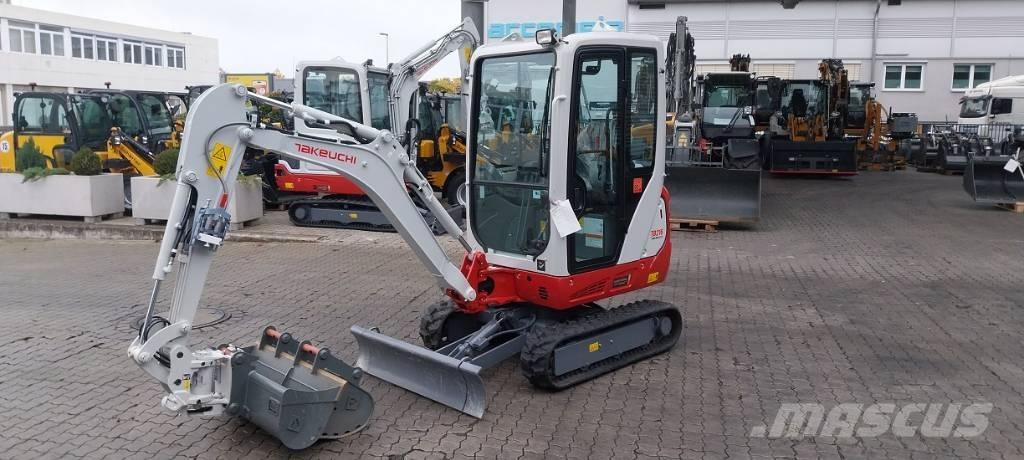 Takeuchi TB 216 A Mini bagri <7t