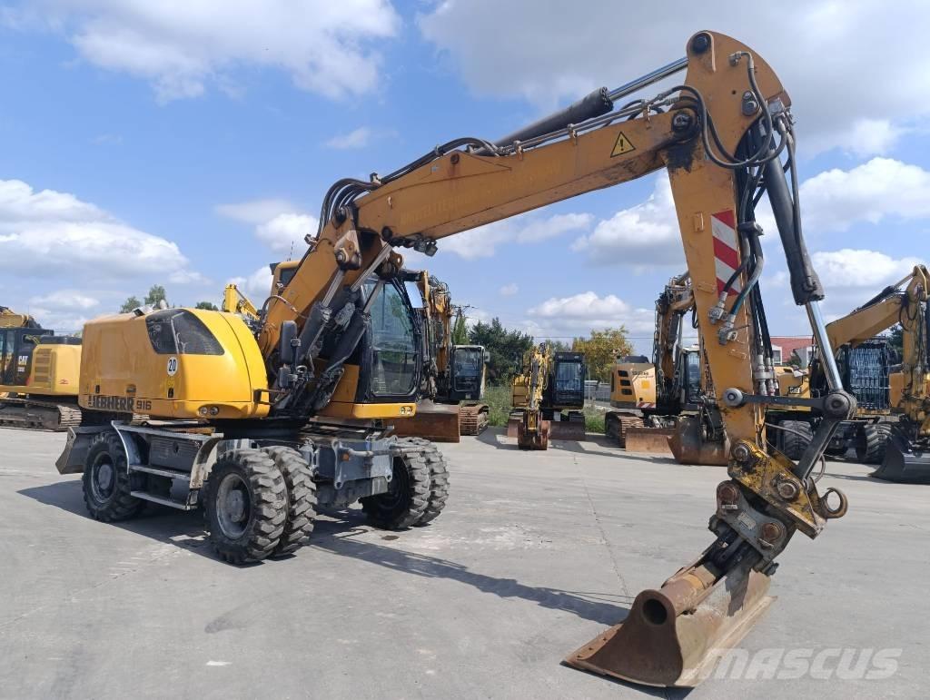 Liebherr A 916 Bagri na kolesih