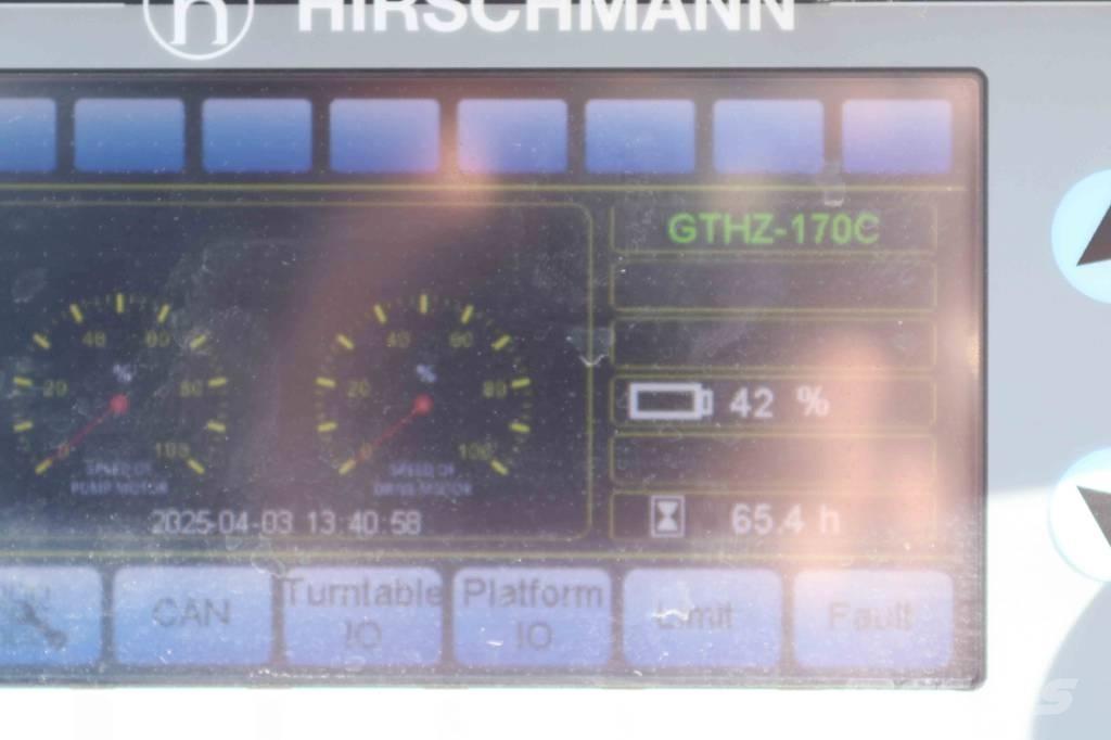 Hangcha GTHZ 170 C Zglobne dvižne ploščadi